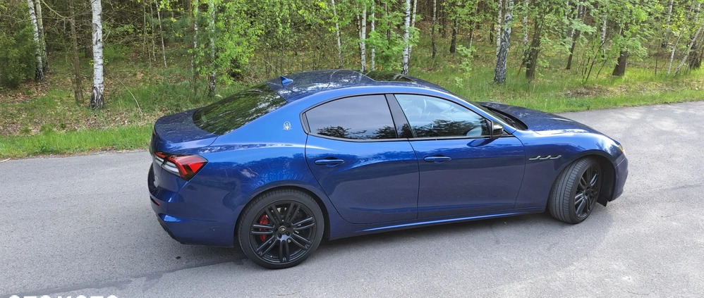 Maserati Ghibli cena 299000 przebieg: 16100, rok produkcji 2021 z Pasłęk małe 742